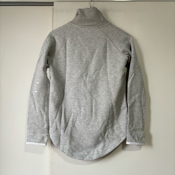 Nike Tech Fleece Moto Cape Jacket in Light Grey - Picture 5 of 9